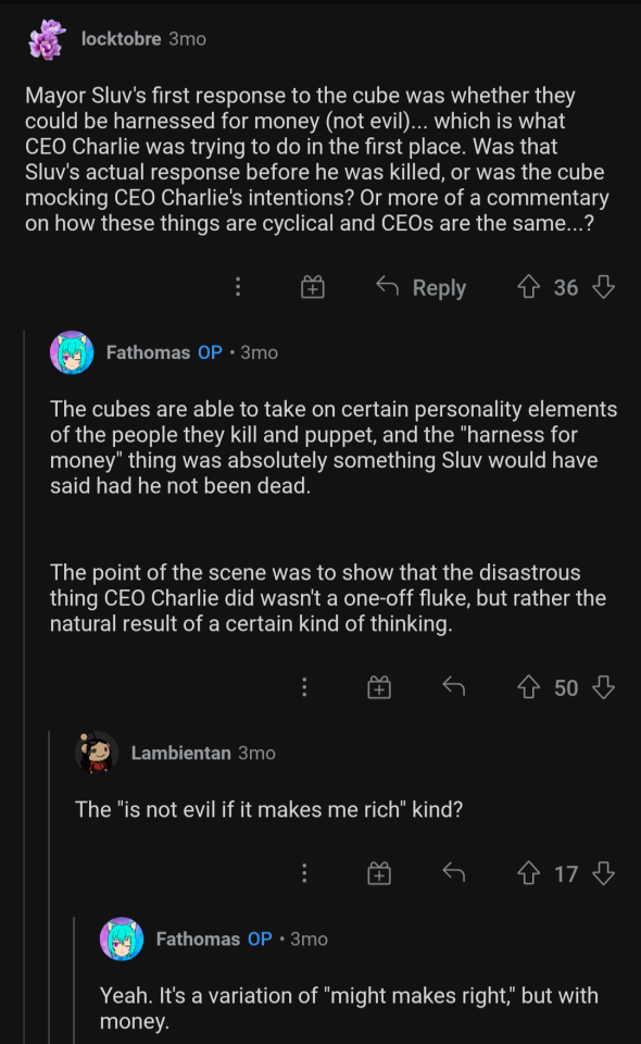 Long Post / Thread