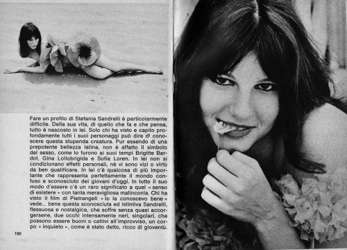 Stefania Sandrelli onKilling, n° 40, 1968 - La morte è servita.
