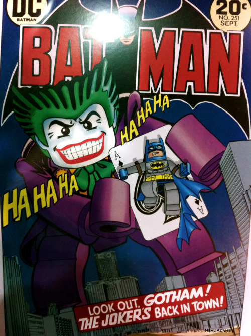 The Lego’s Wild!
The Art of Neal Adams!
MegaCon. Orlando. 2014. The Neal Adams Pavilion!