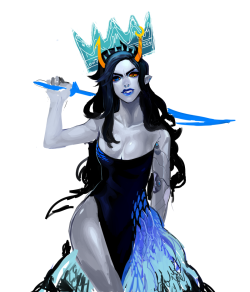 muffinmachine:  ok im going to bed now hhhh heres a vriska wip!! before bedtime!!! 