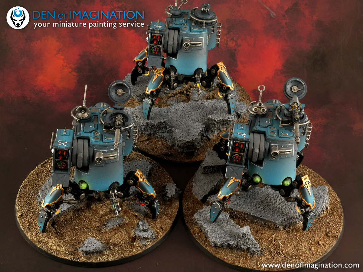 denofimagination-blog:  Skitarii Army - painted by Den of Imagination           