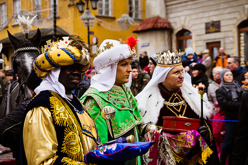 January 6th - Epiphany aka Trzech króli (Three kings)Christian feast day that celebrates the 