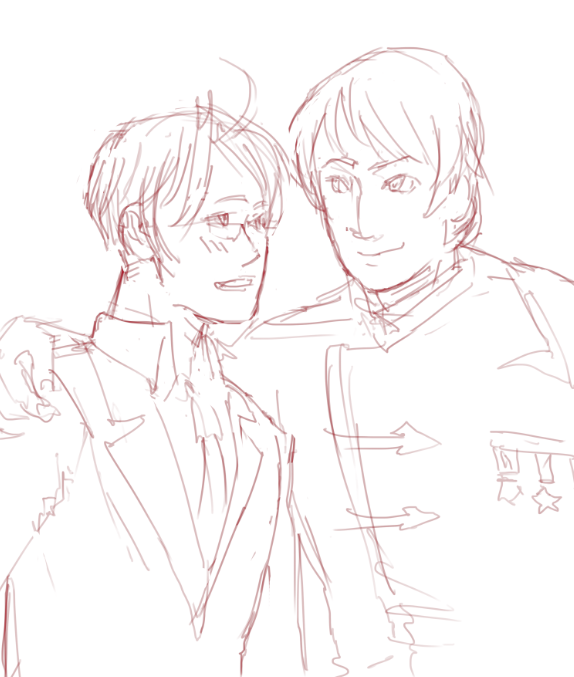 gigglehappy:   A: Sorry about that whole…cold war thing. R: It was stupid. A: Wanna