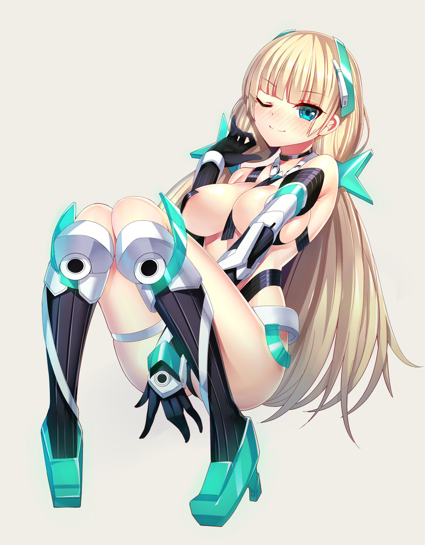 (via #r_18 angela balzac (rakuen tsuihou) drawn by ririko (zhuoyandesailaer)) 