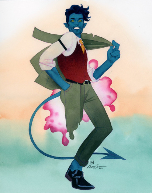 pinfildiarts: Nightcrawler illustrations by Kevin Wada 