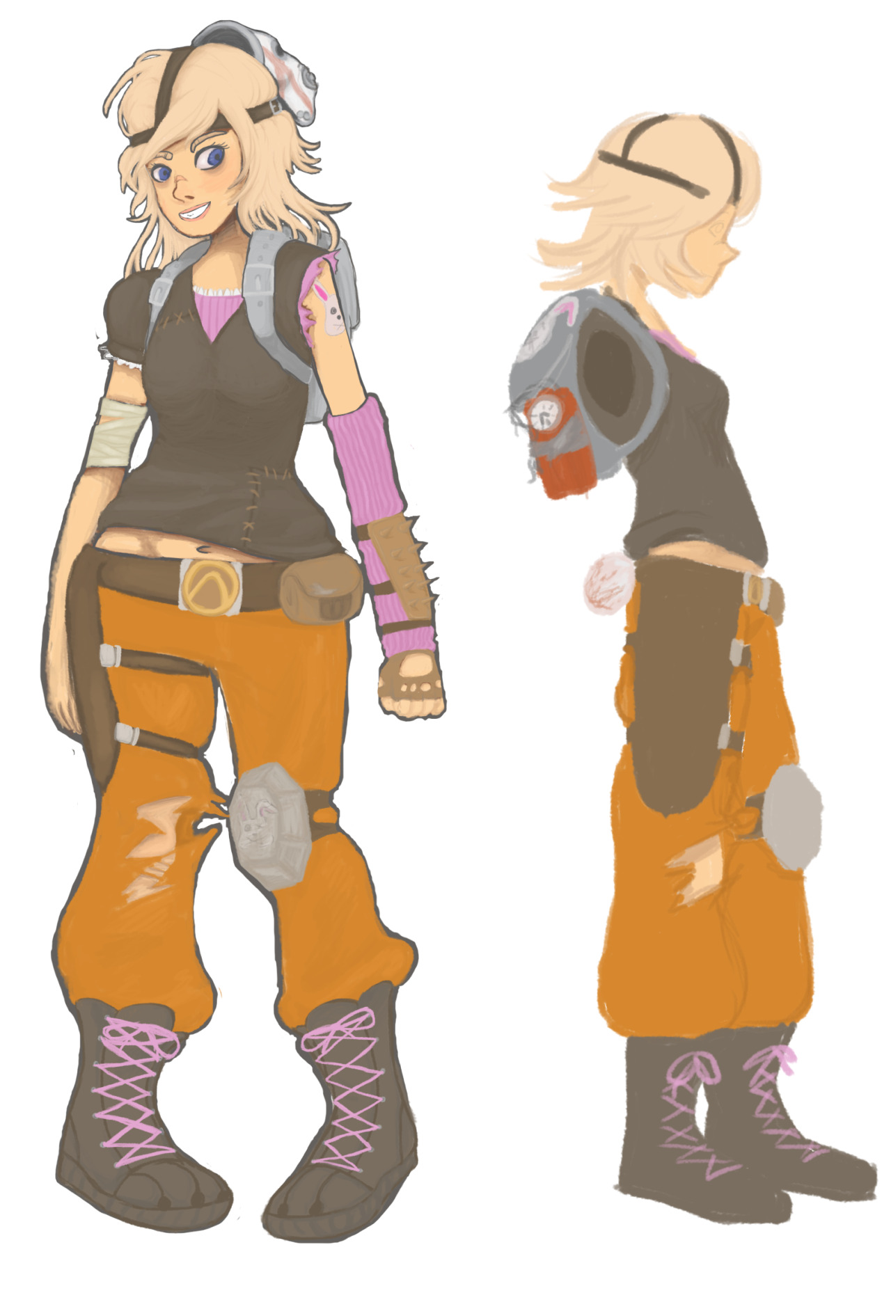 pigeonforhire:  If they ever make borderlands 3 and tina isn’t the phycho class