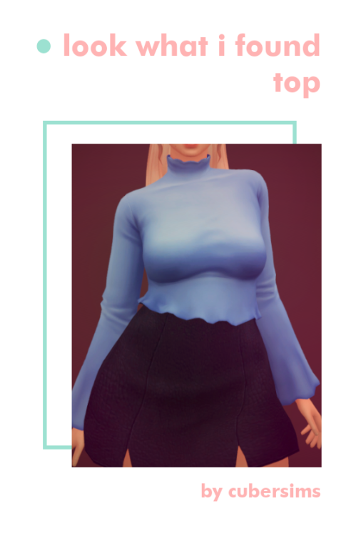 cubersims:  #132 DOWNLOAD Look What I Found Top Ty @nolan-sims and @pinealexple​ for your flexible T