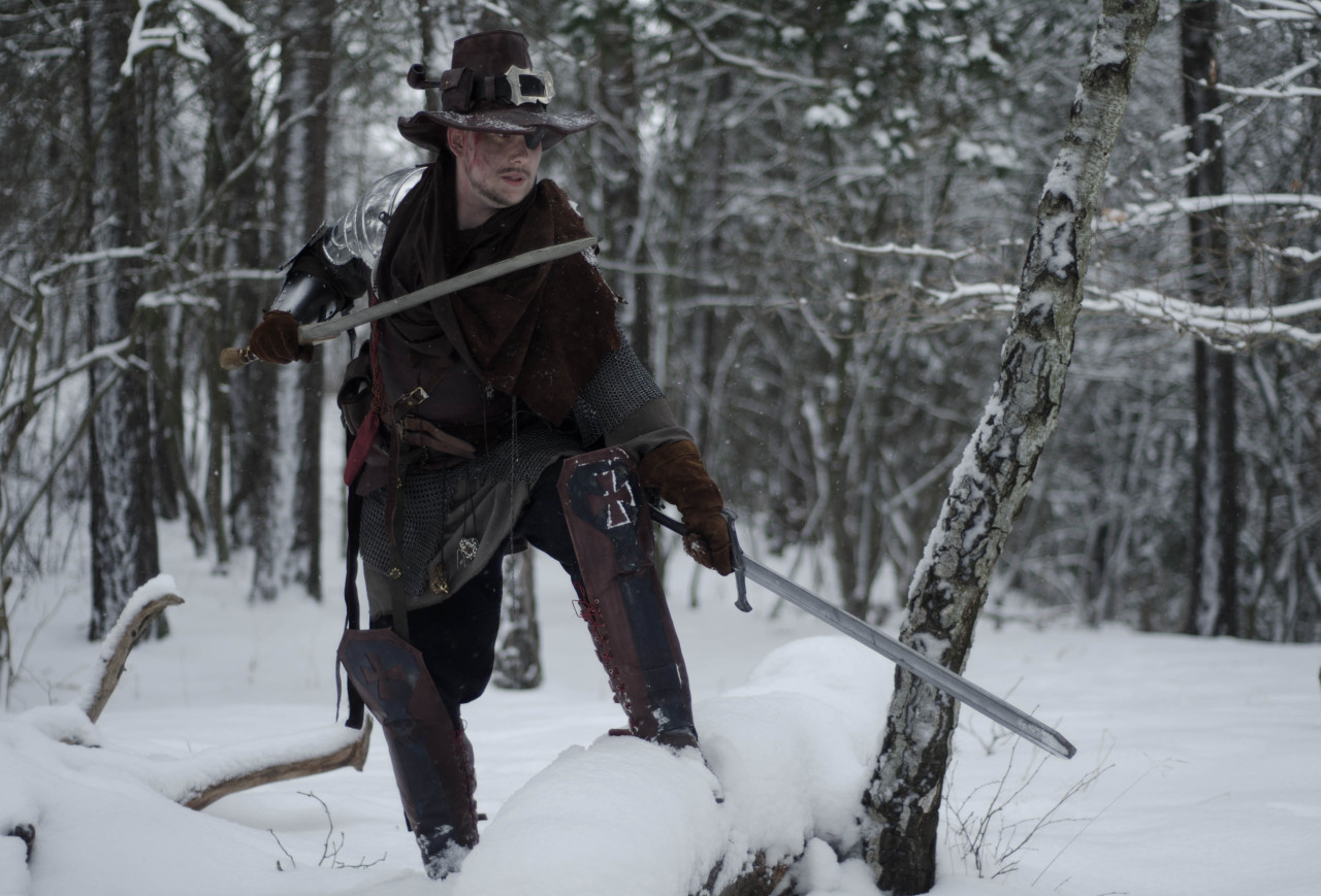 davio3d:  Witch hunter gearMe in my larp gear for my witch hunter role. Most of it