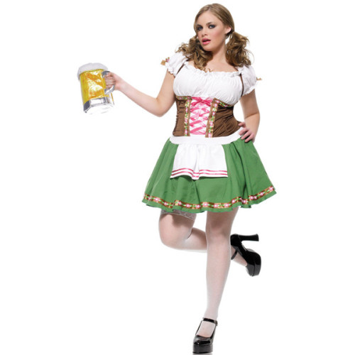 Plus size women halloween costumes cop