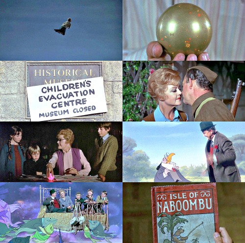 artekka:juliannacallaghan:Bedknobs and Broomsticks (1971)↳ An apprentice witch, three kids and a cyn