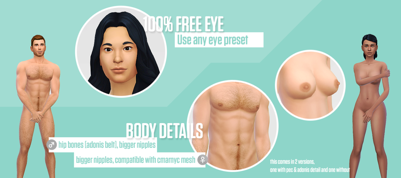 Nipples Sims