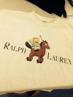 Just cause I&rsquo;m a Ralph Lauren head.