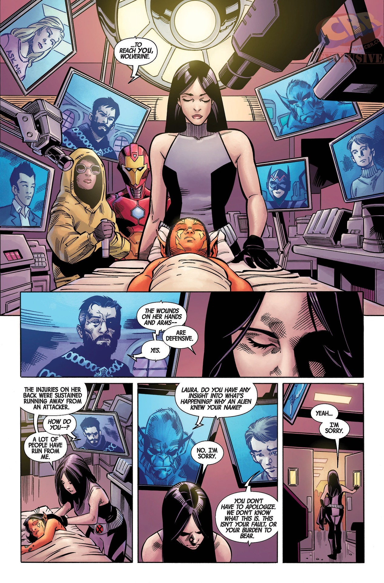 le-flou-rouge:    EXCL. PREVIEW: All-New Wolverine #20   