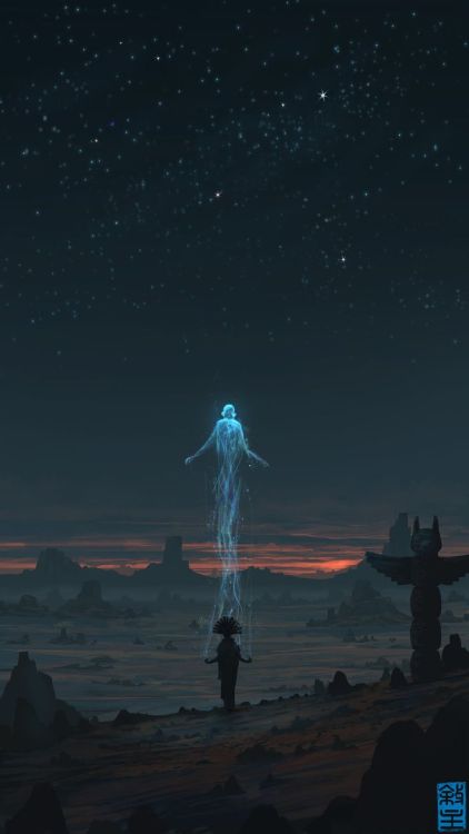 fantasyartwatch:  Soul Ascending by Josh Hutchinson 