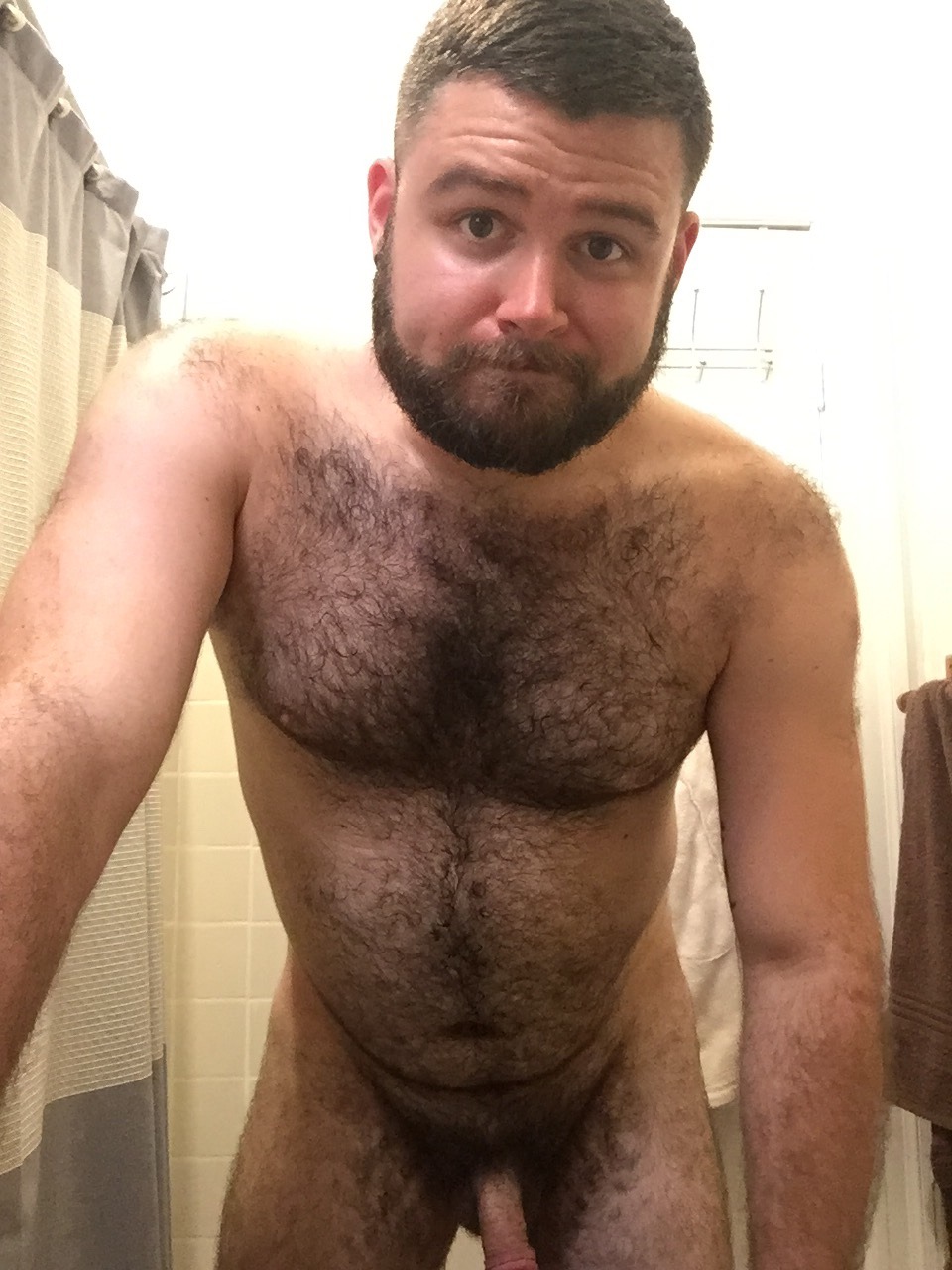 ezrabotton:  bearyfellas:  Follower submission. Sexy sexy man.  🐻 See more bears.