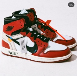 phuckindope: Nike x Off–white 1s. Need that for the fuckin’ feet !!