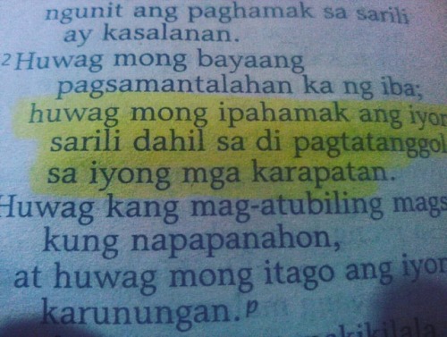 Pagtitiwala Sa Sarili #bible #notetoself #WordOfGod