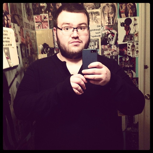 beardedbatman:  Feelin’ cute today. #gay #bear #beard #beardedbatman (at Vice and