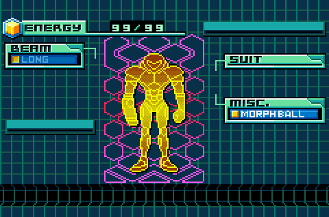 vgjunk:  Metroid: Zero Mission, Game Boy Advance. 