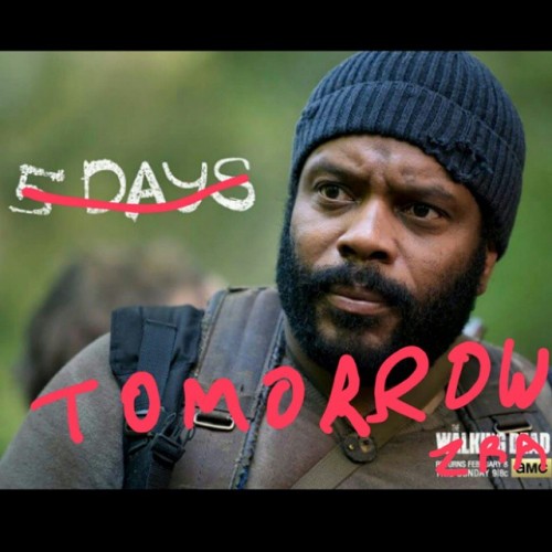 Tomorrow&hellip; it&rsquo;s back! Who&rsquo;s excited? #thewalkingdead #walkingdead #twd