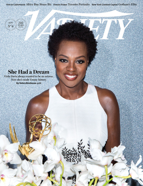 thepowerofblackwomen:Viola Davis photographed by Jeff Minton for Variety   