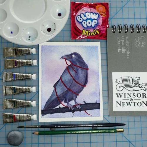 Finally got to try out my Art Snacks/Winsor & Newton Watercolor Collection Everything is beautif