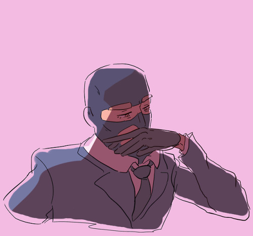 a Spy doing… something ? 