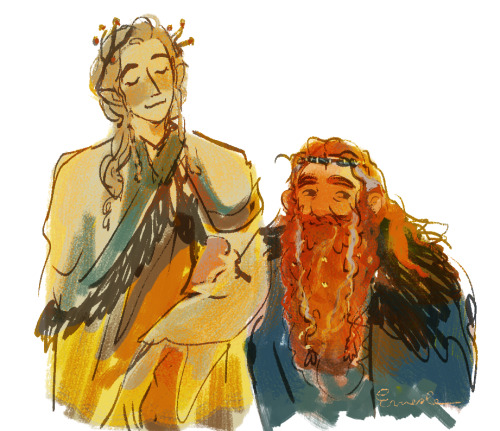 6utton:nothing to see here just the lord of the glittering caves and his elven prince husband