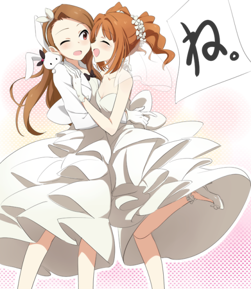 ✧･ﾟ: *✧ Yuri Marriage is the Best Marriage ✧ *:･ﾟ✧♡ Characters ♡ : Iori Minase ♥ Yayoi Takatsuki♢ An