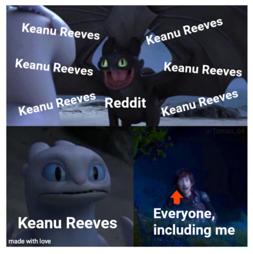 browsedankmemes:Keanu Reeves good via /r/memes http://bit.ly/2X9Rh3O