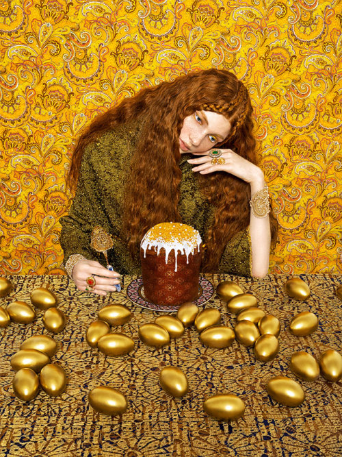 mymodernmet:Vibrant Photos Pay Homage to Slavic Folklore through High-Fashion Portraits