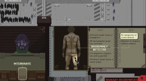 Retronator // Guestblogging: Papers, Please (Lucas Pope, 2013)