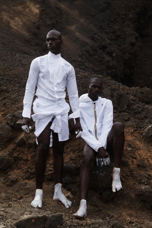 edemdossou:  TWINS shot by URIVALDO LOPES in CAP VERT for WAD MAGAZINE styled by EDEM DOSSOU assisted by KENNY GERME make up by LAURE DANSOU models: JIVAN & JIVANDRO 