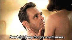 lipstickandligature:  shetookhimwherehestood:  michaelsheen:  Isn’t there anything you ever think about doing to me? Something unusual? Because I think about doing things to you. I think about making you powerless, completely at my mercy, making you