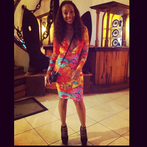 rhythmandrunway:  Dress by @thedollhousefactory 