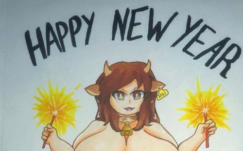 HAPPY NEW YEARS EVE EVERYONE!!! Wanted to get one last cowgirl drawing posted before the year of the