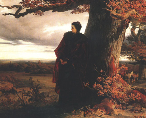 secretbeegarden:   Queen Isabelle Saying Goodbye to Transylvania, 1863   Alexander von Wagner