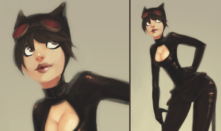 misterchazzy:  Meow detail by sab-m
