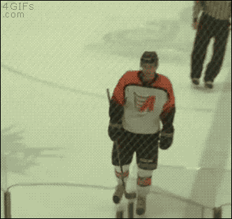 Bet you’re glad that was on broadcast TV eh bro?  Hahaha fuckin’ hockey players.  Douches all.