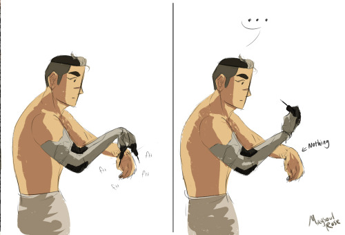 maysoulrose:  He- He lives in space… Where’s he gonna get more??? 