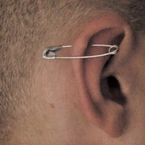 Safety Pin Earrings