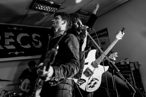 The Vaccines at Pop Recs Ltd, Sunderland. See more here - http://www.paulalexanderknox.com/the-vacci