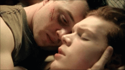 bruneintherain: Ian & Mickey ↪ Being gentle with each other