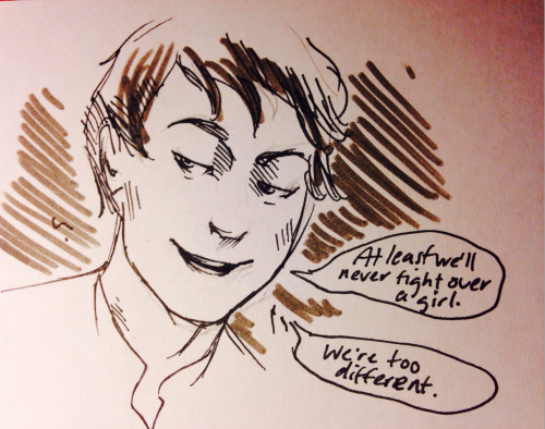 lizthefangirl:  Just some quick sketchies of fetus Will/Jem, evoked from all of my After The Bridge feelings.
