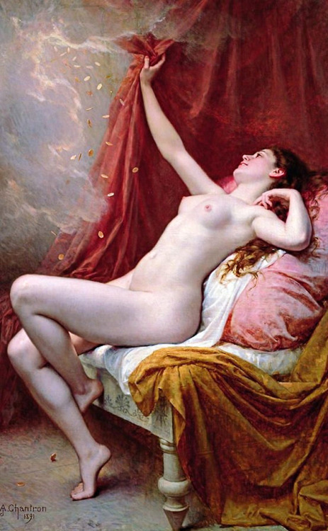 Danaë, Alexandre-Jacques Chantron, 1891