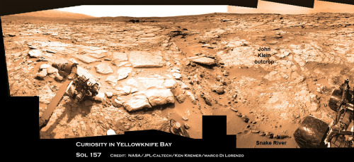 Sheepbed science This outcrop was the featured rock suite described in the majority of an entire ses