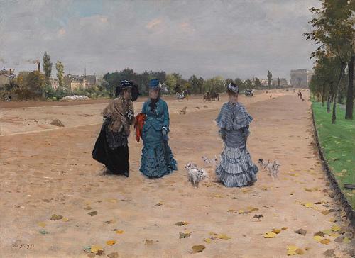 italianartsociety:  Giuseppe De Nittis was born on this day in 1846 in the Puglian city of Barletta. Like other 19th-century artists, De Nittis worked out of doors, emulating the plein-air aesthetic and varied light effects of the French Impressionists