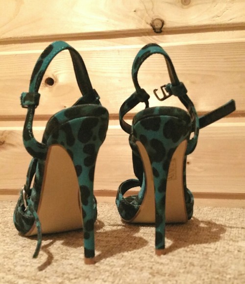 high heel sandals