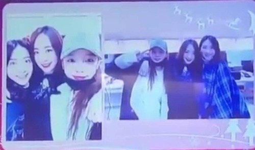 181225 ; nicole with hara and jiyoung at ‘our chirstmas list’ fanmeetingnews video: here