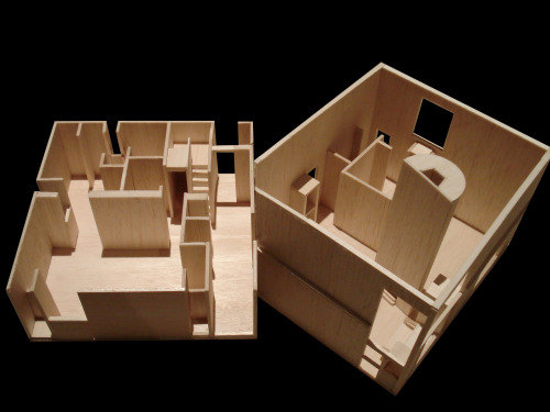 Louis Kahn - Fisher house. Pensilvania, United States. 1960-1967The home is designed as two cubes,